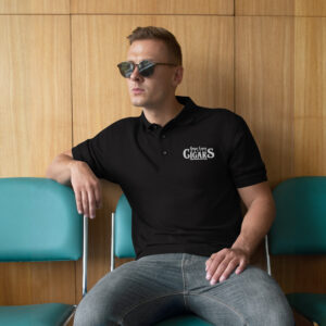 Great Lakes Mobile Cigars Logo Premium Polo