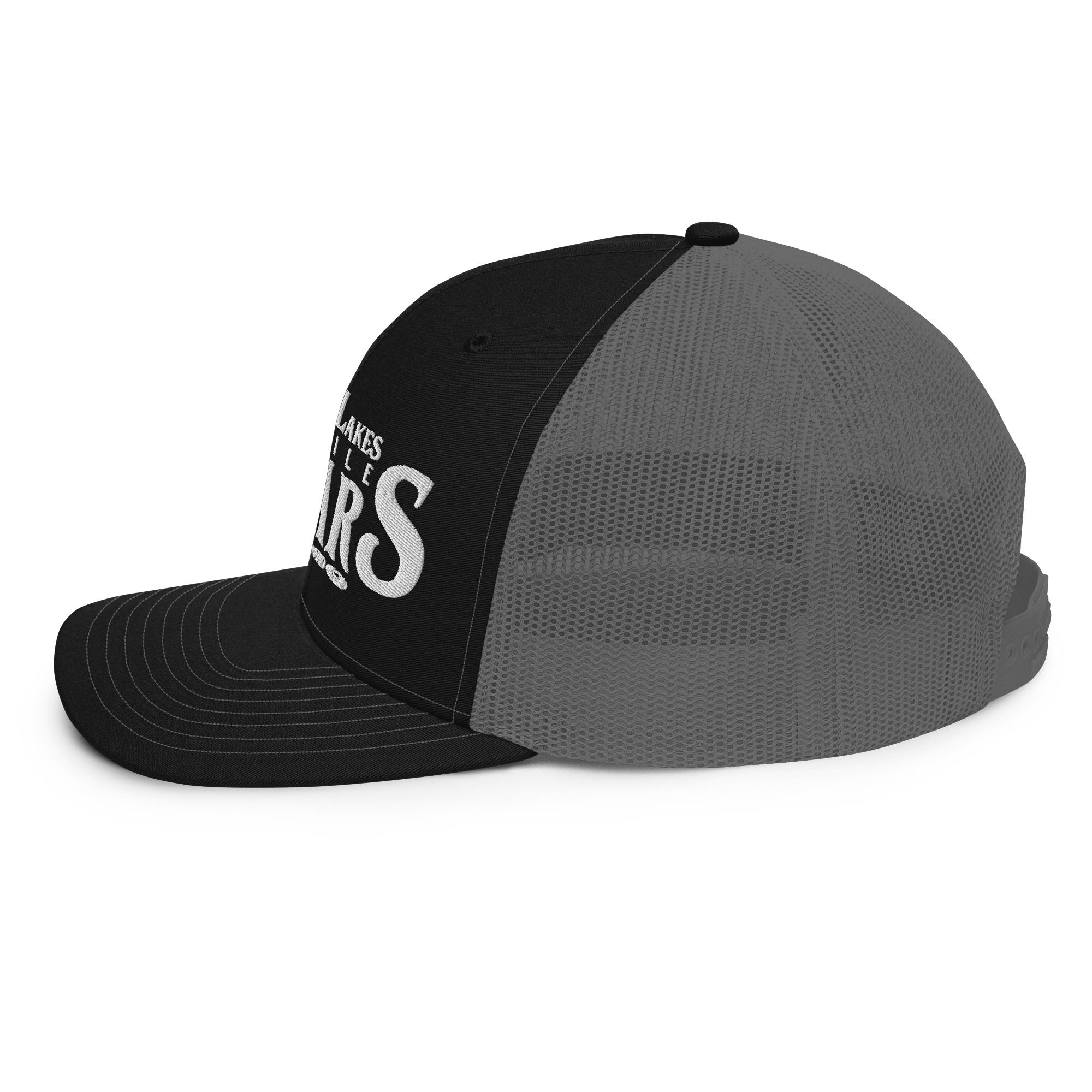 Great Lakes Mobile Cigars White Logo Richardson 112 Trucker Hat - Image 3