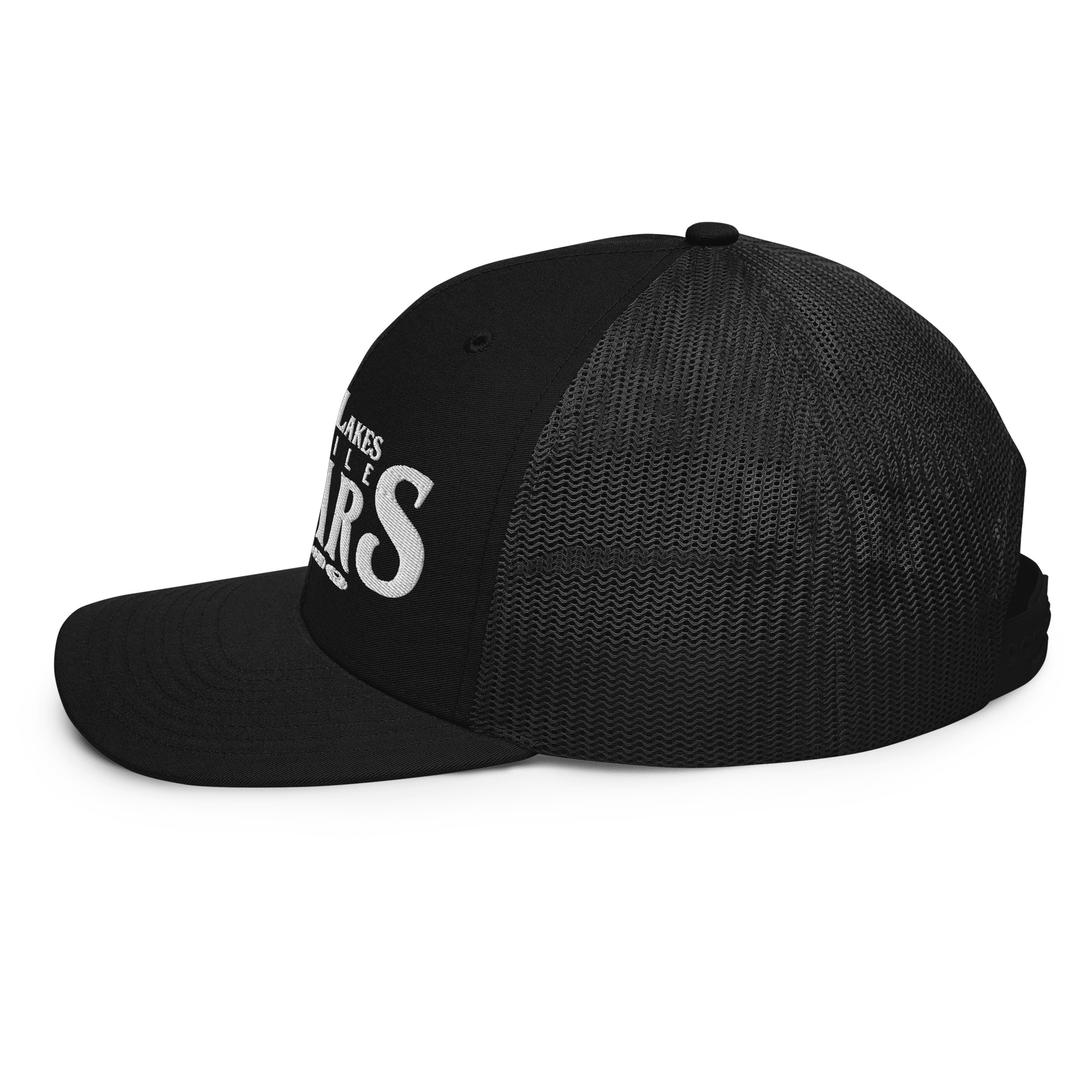 Great Lakes Mobile Cigars White Logo Richardson 112 Trucker Hat - Image 9
