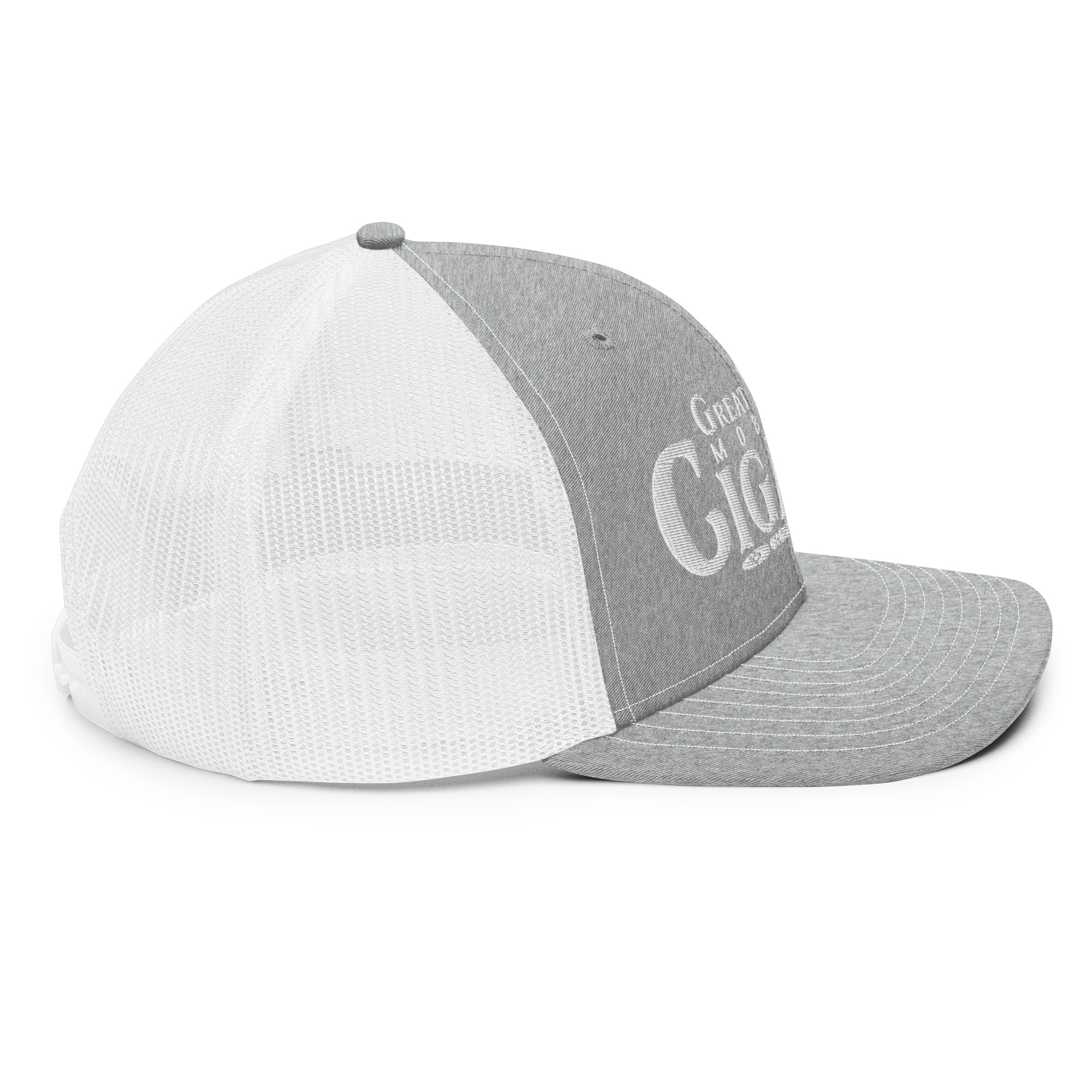 Great Lakes Mobile Cigars White Logo Richardson 112 Trucker Hat - Image 29