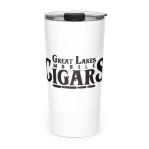 Great Lakes Mobile Cigars Black Logo 20 oz Tumbler